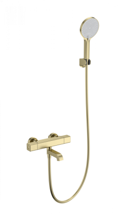 Смеситель для ванны Wonzon & Woghand Stay WW-B2016-A1-BG настенный золото