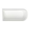 Ванна акриловая Wellsee Camellia 236101000 170х80 отдельностоящая асимметричная с ножками