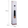 Светильник подвесной Reluce 16007-0.9-001LD 300mm GU10 BK+GD