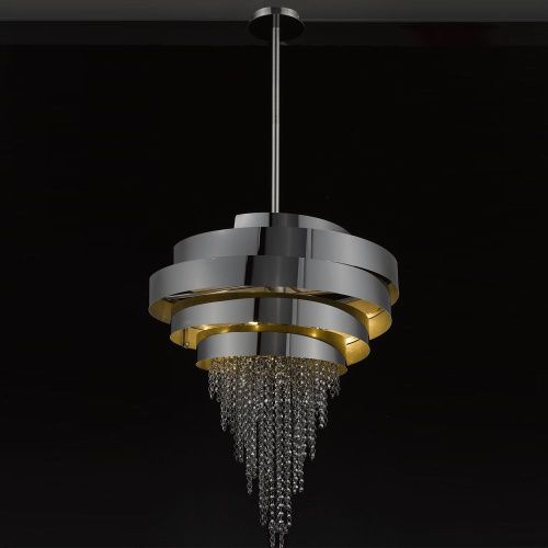 Люстра на штанге Delight Collection 68044 black chrome - фото 3