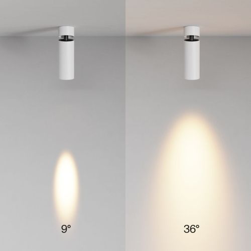 Светильник потолочный Maytoni Technical FOCUS LED C055CL-L12W2.7K-SS-W - фото 4