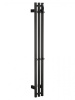 Полотенцесушитель электрический Wonzon & Woghand Kassel WW-AL72312-BGM 15х120 темный графит