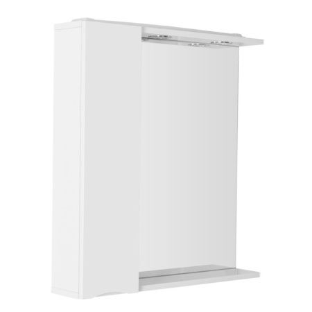 Зеркало-шкаф BelBagno Fly-Marino MARINO-SPC-600/750-1A-BL-P-L 60х80 подвесной цвет белый