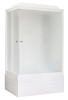 Душевая кабина Royal Bath ВР RB8120BP5-WC-R 120х80 прямоугольная с крышей ориентация правая