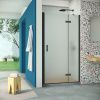 Душевая дверь Vegas-Glass AFP Retta AFP Retta 90 02М 10 R 90х200 стекло матовое профиль черный