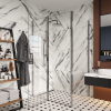 Душевой уголок Cerutti SPA VICTORIA120 120х90 стекло прозрачное профиль хром без поддона