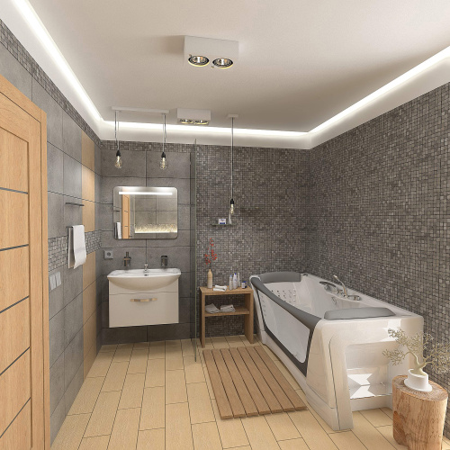 Ванна акриловая Aima Design DOLCE VITA 01дов1880 180х80 пристенная прямоугольная с каркасом и ножками - фото 3 Ванна акриловая Aima Design DOLCE VITA 01дов1880 180х80 пристенная прямоугольная с каркасом и ножками - фото 3
