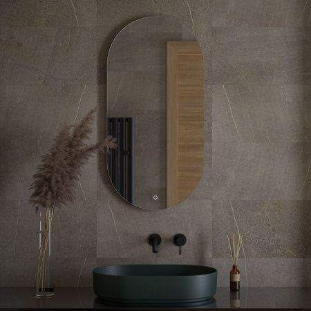 Зеркало с подсветкой Defesto OPTI DF 2904S 50х100 подвесное