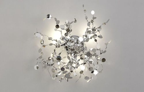 Светильник настенный Crystal Lux Garden (Гарден) GARDEN AP-PL3 D400 CHROME - фото 3