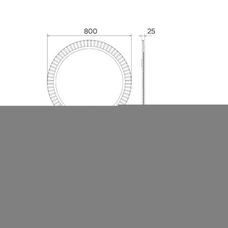 Тумба с раковиной Comforty Мадрид 00-00018685CF 80х50 подвесная цвет серый