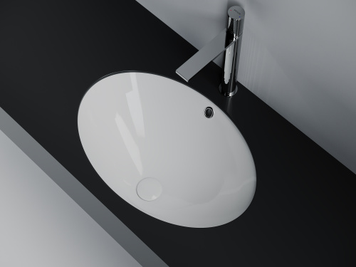 Раковина Ceramica Nova ERA 62 см CN6081 встраиваемая цвет белый - фото 2