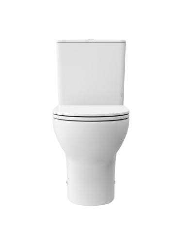 Унитаз напольный с бачком BelBagno LOUNGE BB2802CP/T-TOR/SC белый с сиденьем микролифт безободковый смыв торнадо - фото 5