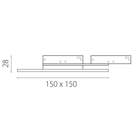 Трековый однофазный светильник отраженного света Lightstar Linea (Линеа) 236147