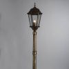 Садово-парковый светильник Arte Lamp Genova (Генова) A1207PA-1BN