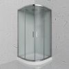 Душевая кабина Frank 200777 80х80 четверть круга с крышей ориентация универсальная