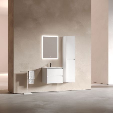 Тумба под раковину Sancos Libra LB60W 60х50 подвесная цвет белый