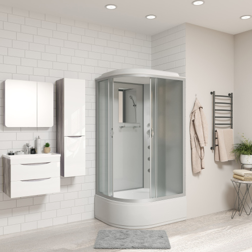 Душевая кабина Niagara Classic 23101424RG 120х80 асимметричная с крышей - фото 3