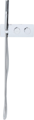 Смеситель для ванны с душем Allen Brau Liberty 5.33009-00 встраиваемый в стену хром без термостата - фото 5