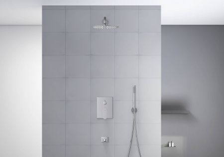 Душевая система Aquatek ОБЕРОН AQ1273CR встраиваемая в стену цвет хром
