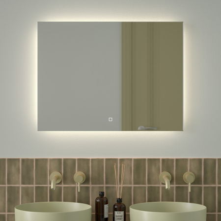 Зеркало в ванную Defesto GLOW DF 2507SH 80х60