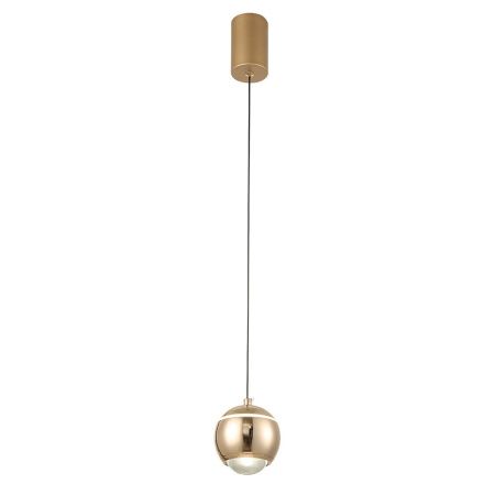 Светильник подвесной Crystal Lux Caro (Царо) CARO SP LED GOLD