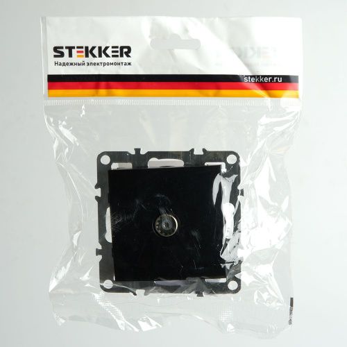 Розетка телевизионная 1-местная Stekker Эрна 49152 - фото 2