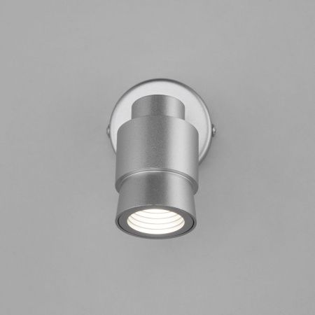 Спот Eurosvet Plat (Плат) 20125/1 LED серебро
