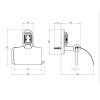 Бумагодержатель THG Ange A2G-A02-538AC