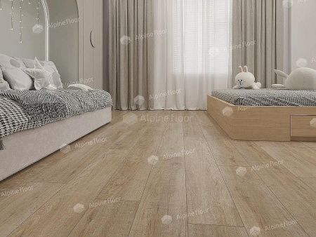 Кварцвиниловая плитка Alpine Floor Ultra ECO 5-39 Дуб Амбер толщина 0.2 см 43 класс 1219,2х184,15