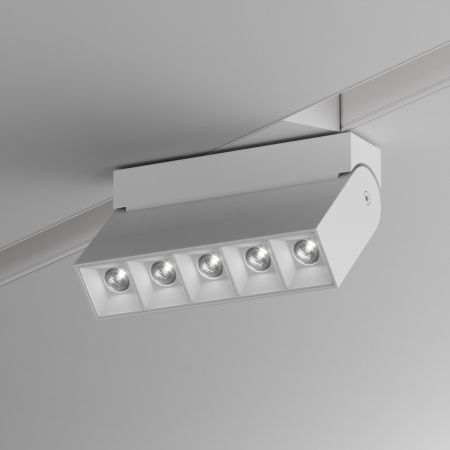 Трековый светодиодный светильник Maytoni Technical Points Rot (Точки поворотный) TR015-2-10W4K-W