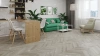 Кварцвиниловая плитка Alpine Floor Chervon Alpine LVT ECO 20-1 Дуб Фантазия Chevron толщина 0.25 см 43 класс 555х127