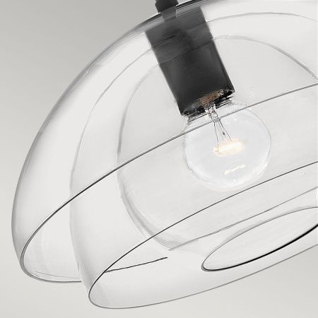 Светильник подвесной Hinkley Lotus (Лотус) QN-LOTUS-P-BLK