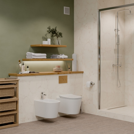 Биде Iberica Blanca Burgos bide IB.BRA.B12 подвесное