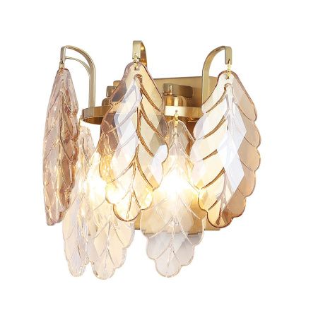 Светильник настенный Crystal Lux Trevi (Треви) TREVI AP2 BRASS