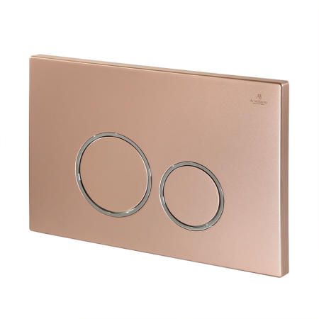 Клавиша смыва механическая AltroBagno Beni aggiuntivi AltroBagnoPFP005FQ цвет розовый металик