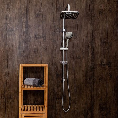 Душевая стойка Orange O-Shower OW04 настенная цвет хром