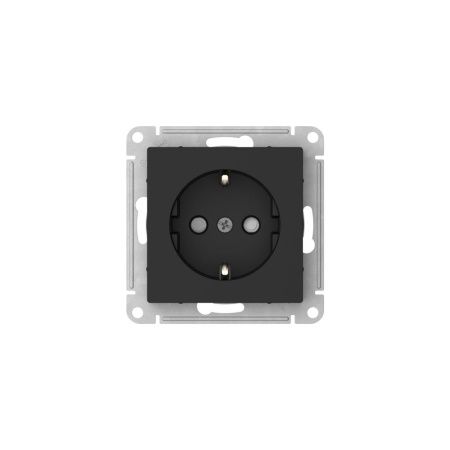 Розетка с заземлением со шторками 16А Systeme Electric AtlasDesign (АтласДесигн) ATN001045S