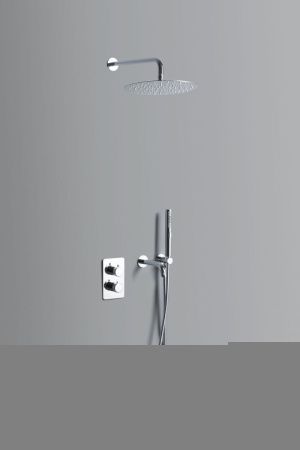 Душевая система Allen Brau Priority 5.31014-00 встраиваемая в стену цвет хром с термостатом