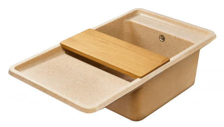 Кухонная мойка Aquaton Беллис 1A724832BS220 87х51 цвет бежевый