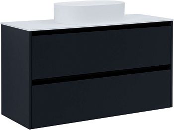 Тумба под раковину Allen Brau Activity 1.34007.AM 120х50 подвесная цвет черный