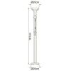 Торшер Arte Lamp Duetto (Дуетто) A4329PN-2CC