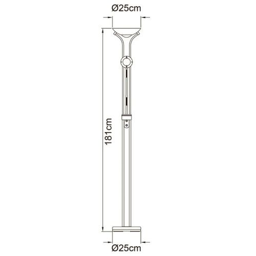 Торшер Arte Lamp Duetto (Дуетто) A4329PN-2CC - фото 4