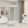 Душевая кабина Niagara Promo P90/80/26R/MT 90х80 асимметричная с крышей ориентация правая