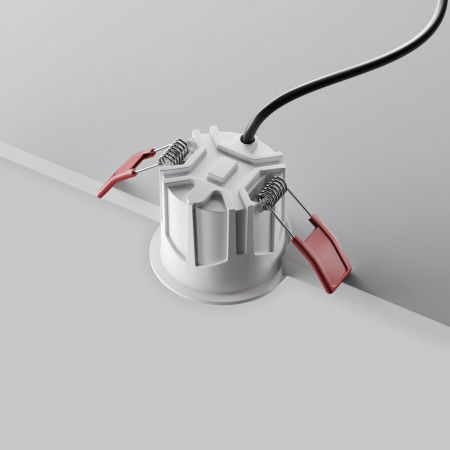 Светильник встраиваемый Maytoni Technical Alfa LED DL043-01-10W2.7K-RD-W