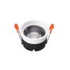 Светильник встраиваемый iLedex Mars (Марс) DIM 112-12W-D80-3000K-24DG-WH
