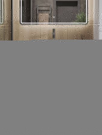 Тумба с раковиной Orange Line Li-100TuwMDF+B07-420W 100х50