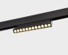 Трековый магнитный светильник Italline Atom (Атом) IT012-5023 black 3000K