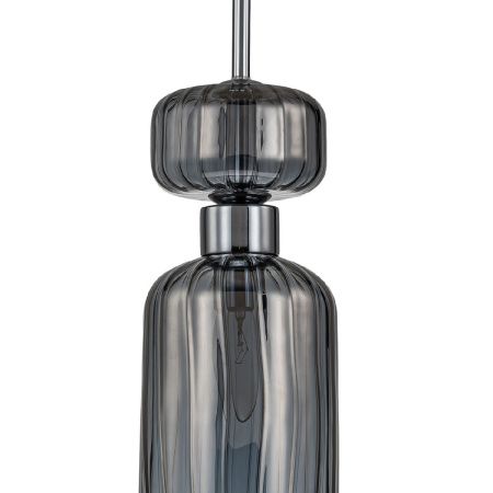 Светильник подвесной Escada Gloss (Глосс) 1141/1S Chrome/Smoke