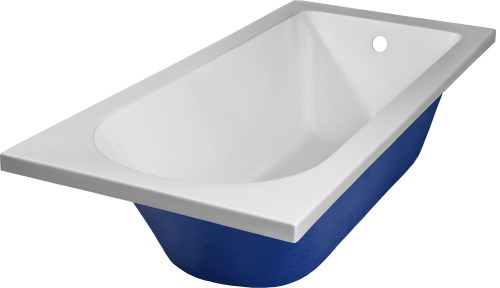 Ванна акриловая C-Bath CBQ002001 150х70 пристенная прямоугольная - фото 4 Ванна акриловая C-Bath CBQ002001 150х70 пристенная прямоугольная - фото 4