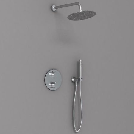 Душевая система Vincea VSFW-101TCH встраиваемая в стену цвет хром с термостатом